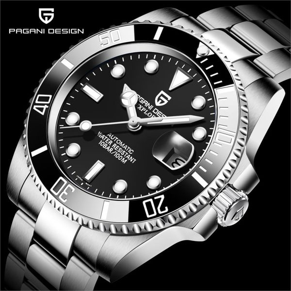reloj hombre pagani design men automatic mechanical nh35a watches rvs miscellaneous saffierglas, Slivery;brown
reloj hombre pagani design men automatic mechanical nh35a watches rvs miscellaneous saffierglas, Slivery;brown