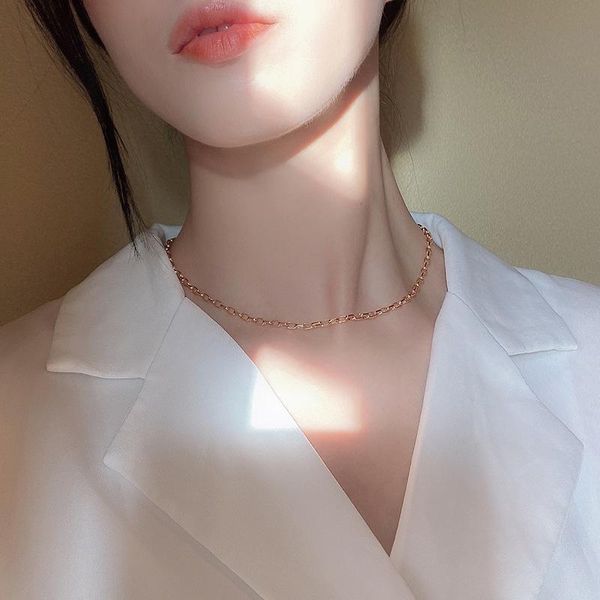 chain necklace women's trend ins hip hop retro stack clavicle cross-border light luxury minor design items pendant necklaces, Silver
chain necklace women's trend ins hip hop retro stack clavicle cross-border light luxury minor design items pendant necklaces, Silver