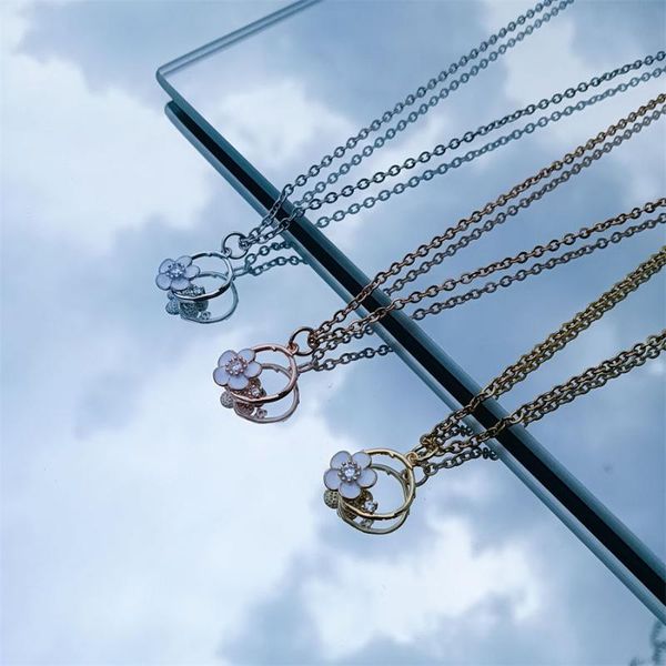 pendant necklaces flower necklace women's gold silver round charm simple metal jewelry collares de moda 2021
pendant necklaces flower necklace women's gold silver round charm simple metal jewelry collares de moda 2021
