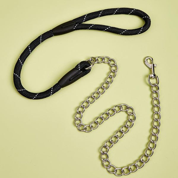 dog collars & leashes heavy duty chain lead no pull braided nylon rope reflective leash for large and medium dogs
dog collars & leashes heavy duty chain lead no pull braided nylon rope reflective leash for large and medium dogs