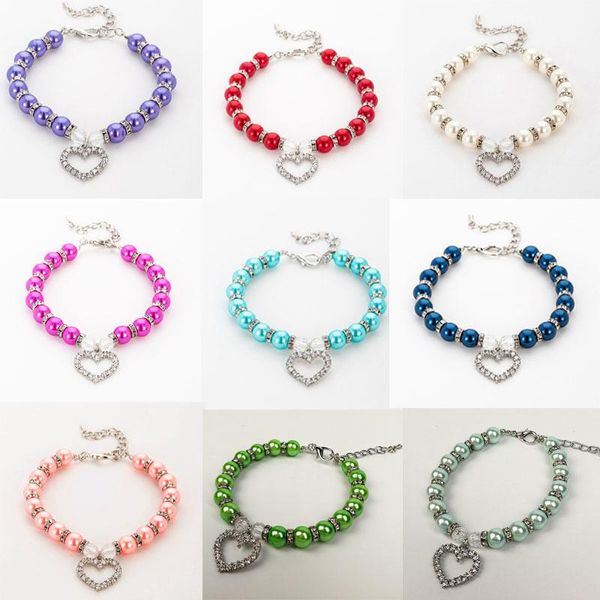 dog collars & leashes 1pc fashion rhinestone collar for small dogs chihuahua cat pearl chains with pendant jeweled s-m-l pet products suppli
dog collars & leashes 1pc fashion rhinestone collar for small dogs chihuahua cat pearl chains with pendant jeweled s-m-l pet products suppli