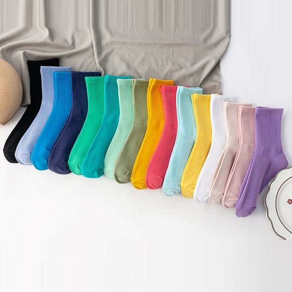 simple womens colorful solid socks athletic girls candy color running fashion spring and autumn 100% cotton sockss famale, Black;white
simple womens colorful solid socks athletic girls candy color running fashion spring and autumn 100% cotton sockss famale, Black;white