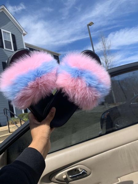 ladies fashion fur slides chain messenger dating bag home fluffy furry slippers casual indoor plush flip flops, Black
ladies fashion fur slides chain messenger dating bag home fluffy furry slippers casual indoor plush flip flops, Black