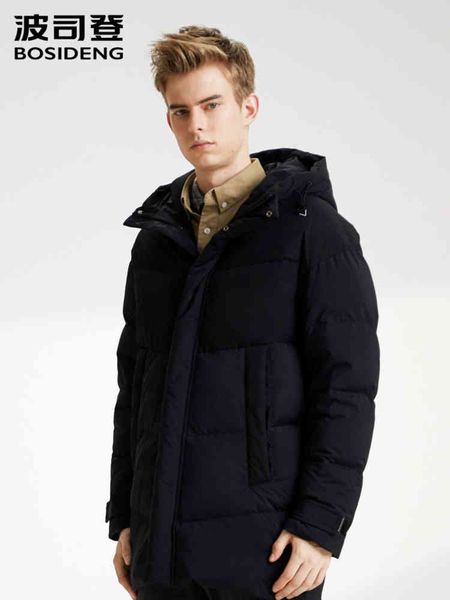 bosideng men's new young windproof medium long down et winter warm coat b90141557ds, Black
bosideng men's new young windproof medium long down et winter warm coat b90141557ds, Black
