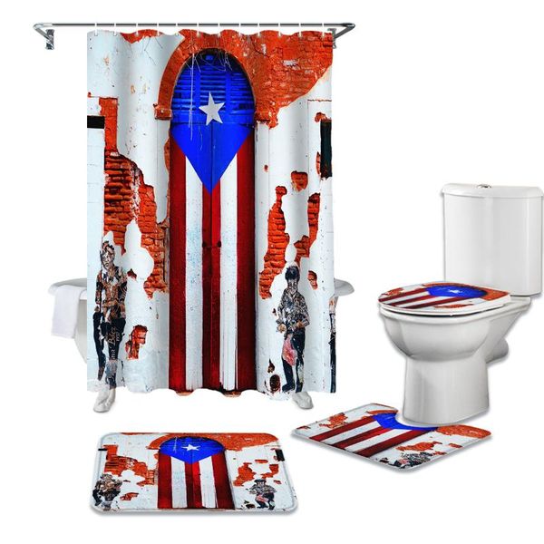 shower curtains puerto rico flag door wall durable waterproof curtain set bathroom rugs carpet toilet seat cover pad floor mat
shower curtains puerto rico flag door wall durable waterproof curtain set bathroom rugs carpet toilet seat cover pad floor mat
