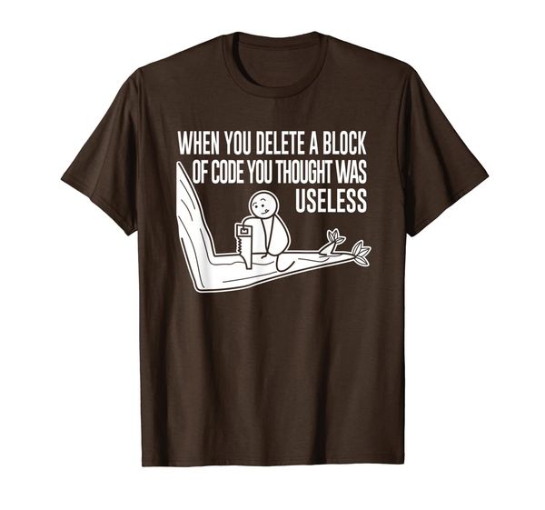 Funny Meme When You Delete A Block Of Code Illustration T-Shirt, Mainly pictures
Funny Meme When You Delete A Block Of Code Illustration T-Shirt, Mainly pictures