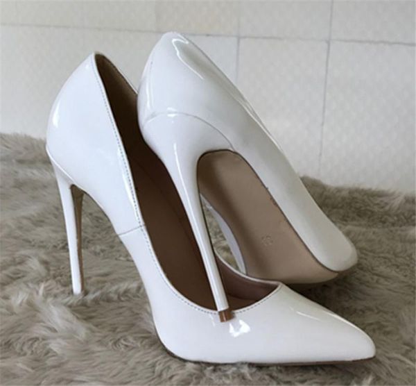 dress shoes 2021 summer patent leather white high heels women pumps stiletto pointed toe ladies party club sandals, Black
dress shoes 2021 summer patent leather white high heels women pumps stiletto pointed toe ladies party club sandals, Black
