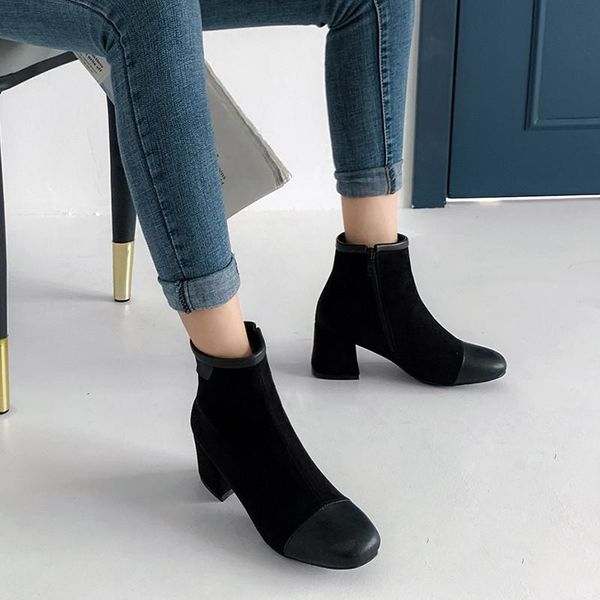 boots ymechic black suede square toe block high heel booties 2021 woman winter womens shoes knited plaid cloth female ankle boot
boots ymechic black suede square toe block high heel booties 2021 woman winter womens shoes knited plaid cloth female ankle boot