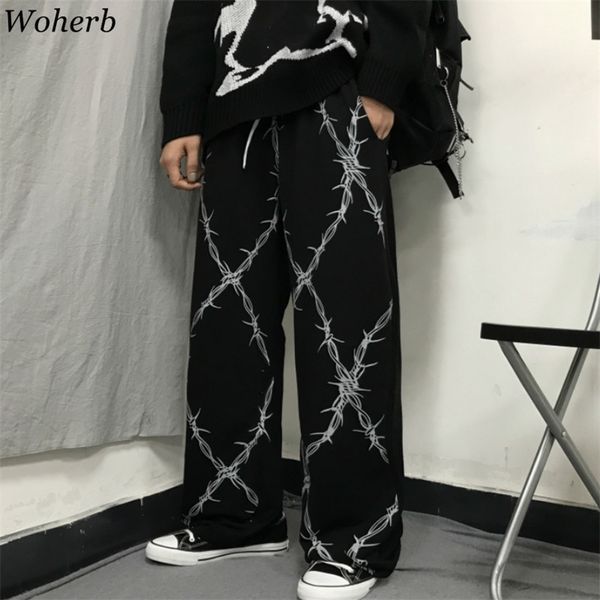 harajuku vintage women pants print high waist straight wide leg trousers casual loose korean fashion streetwear 91089 210519, Black;white
harajuku vintage women pants print high waist straight wide leg trousers casual loose korean fashion streetwear 91089 210519, Black;white