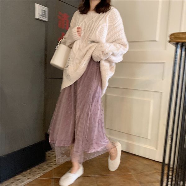 skirts fdfklak net yarn skirt female autumn winter women skirts korean chic high waist slim skirts wild retro wave dot long skirt ig0t, Black
skirts fdfklak net yarn skirt female autumn winter women skirts korean chic high waist slim skirts wild retro wave dot long skirt ig0t, Black