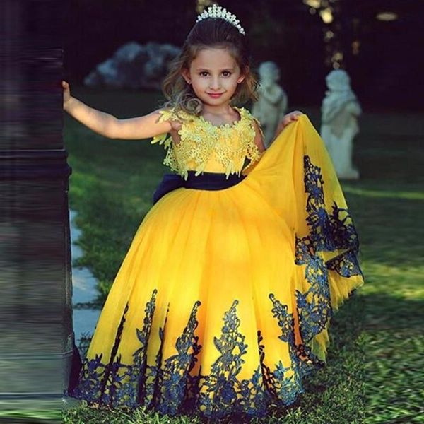 girl's dresses yellow ball gown flower girl illusion birthday pageant black lace robe de demoiselle princess baby party custom made, Red;yellow
girl's dresses yellow ball gown flower girl illusion birthday pageant black lace robe de demoiselle princess baby party custom made, Red;yellow