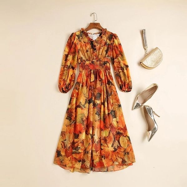 runway dresses europe and the united states high-quality catwalk printed fungus stitching elastic waist lantern sleeve dress xjna, Black
runway dresses europe and the united states high-quality catwalk printed fungus stitching elastic waist lantern sleeve dress xjna, Black