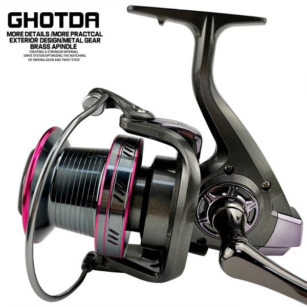 9000-12000 series large wheel metal spinning fishing reel 4.0:1 12+1 bearing balls coil baitcasting reels
9000-12000 series large wheel metal spinning fishing reel 4.0:1 12+1 bearing balls coil baitcasting reels