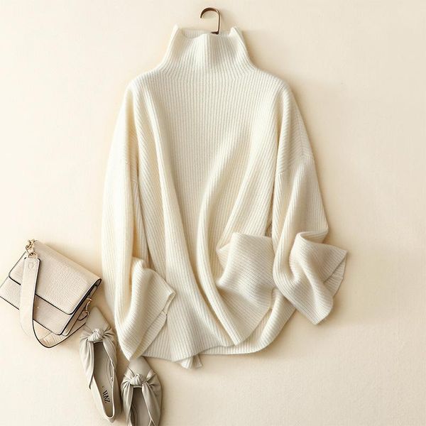 style winter white cashmere sweater for women soft quality 100% turtleneck pullover women's sweaters, White;black
style winter white cashmere sweater for women soft quality 100% turtleneck pullover women's sweaters, White;black