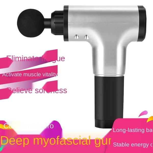 massage gun electric muscle relaxation massager portable fitness equipment 
massage gun electric muscle relaxation massager portable fitness equipment