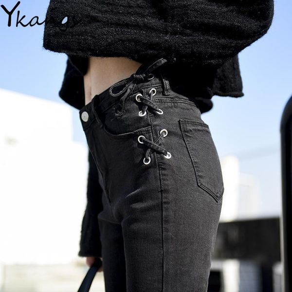 women's jeans vintage tassel slim lace up skinny black mom women high waist denim pants 3xl plus size trousers streetwear, Blue
women's jeans vintage tassel slim lace up skinny black mom women high waist denim pants 3xl plus size trousers streetwear, Blue