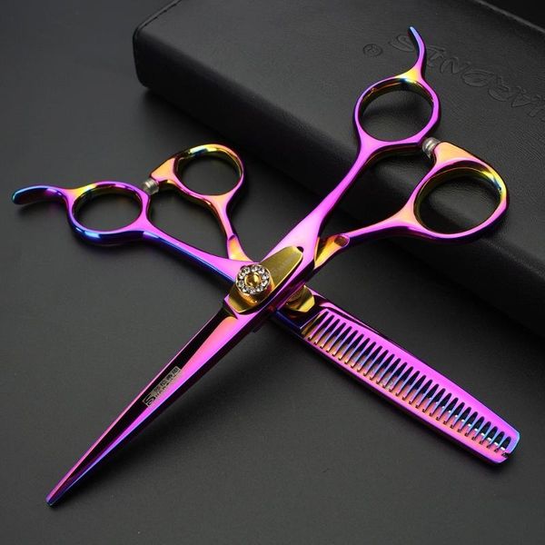 inch hairdressing scissors barber hair precision set supplies chunker thin haircuts 
inch hairdressing scissors barber hair precision set supplies chunker thin haircuts