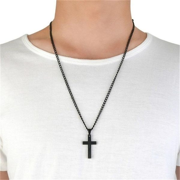 pendant necklaces smooth jesus cross contracted fashion necklace restoring ancient ways men and women's accessories, Silver
pendant necklaces smooth jesus cross contracted fashion necklace restoring ancient ways men and women's accessories, Silver