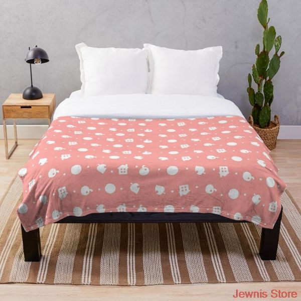 blankets animal crossing white repeating pattern pink background throw blanket fleeceon bed/crib/couch baby girls boys kids gift
blankets animal crossing white repeating pattern pink background throw blanket fleeceon bed/crib/couch baby girls boys kids gift