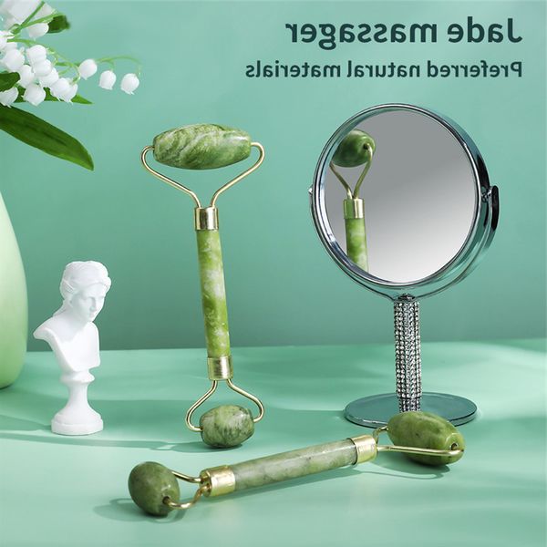 face jade roller massager green facial natural guasha scraper body back beauty skin care slimming massagers rollers
face jade roller massager green facial natural guasha scraper body back beauty skin care slimming massagers rollers