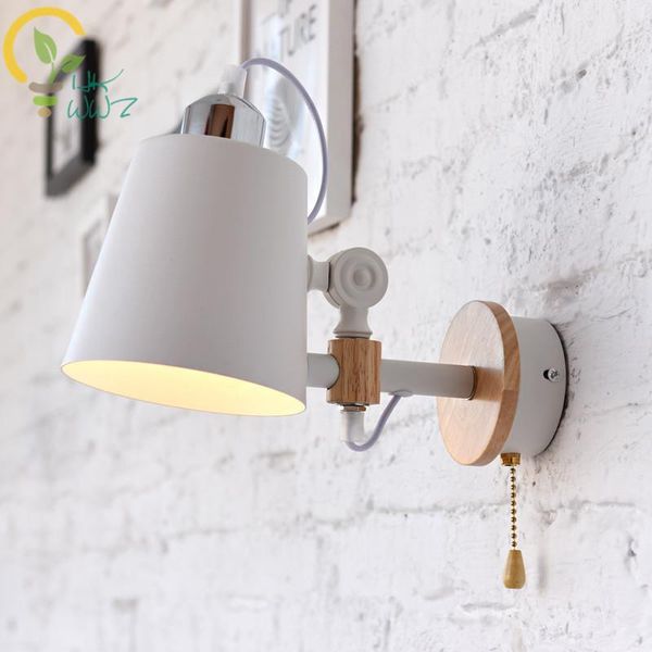 wall lamp nordic white black led for living room e27 bedroom lights metal wood sconce bedside home lighting
wall lamp nordic white black led for living room e27 bedroom lights metal wood sconce bedside home lighting
