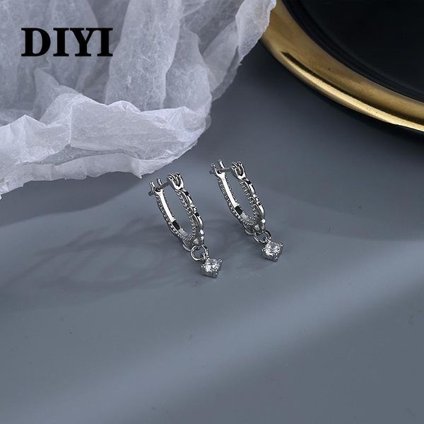 hoop & huggie diyi hoops charm earring for women girls party jewelry pendientes accessories water drop crystals zircon brincos, Golden;silver
hoop & huggie diyi hoops charm earring for women girls party jewelry pendientes accessories water drop crystals zircon brincos, Golden;silver