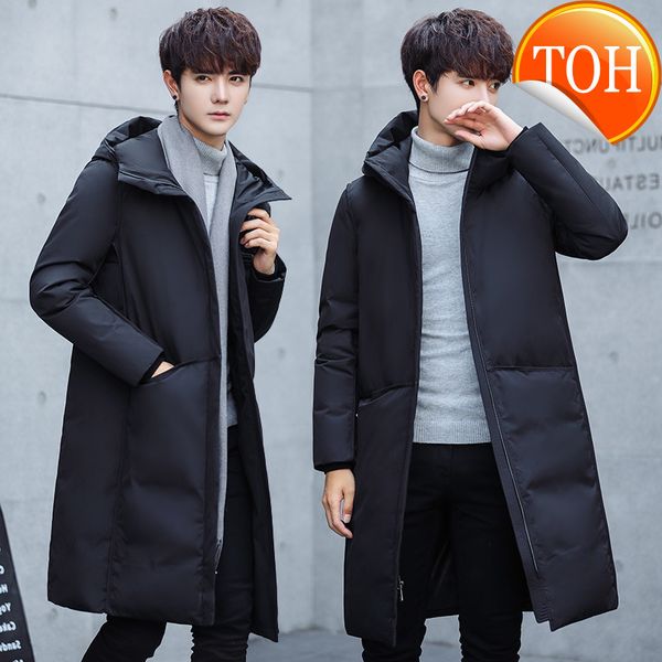 winter men's long down jacket tace & shark brand white duck coat thicken windproof snow parka hombre overcoat 3xl, Black
winter men's long down jacket tace & shark brand white duck coat thicken windproof snow parka hombre overcoat 3xl, Black
