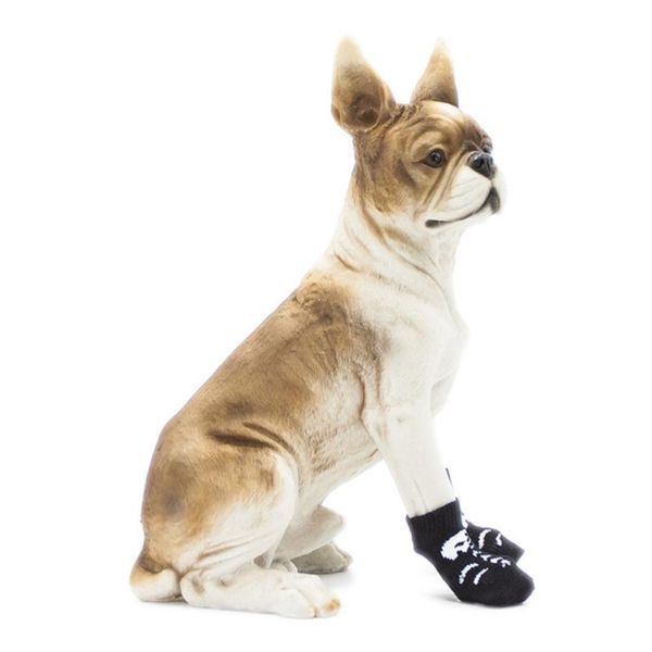set of practical pet non-slip cotton socks lovely dogs winter warm for small dog puppies (black and white -) apparel
set of practical pet non-slip cotton socks lovely dogs winter warm for small dog puppies (black and white -) apparel