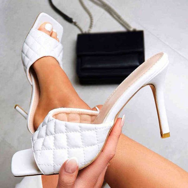 slippers women square toe slippers ladies thin high heels female gingham casual slides women's leisure comfort shoes plus size 220307, Black
slippers women square toe slippers ladies thin high heels female gingham casual slides women's leisure comfort shoes plus size 220307, Black