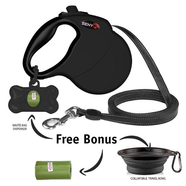 dog collars & leashes retractable leash, 16 ft nylon walking for small medium large dogs up to 110lbs, one button break lock
dog collars & leashes retractable leash, 16 ft nylon walking for small medium large dogs up to 110lbs, one button break lock