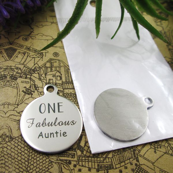 40pcs--stainless steel charms"one fabulous auntie" more style choosing diy pendants fo necklace, Bronze;silver
40pcs--stainless steel charms"one fabulous auntie" more style choosing diy pendants fo necklace, Bronze;silver