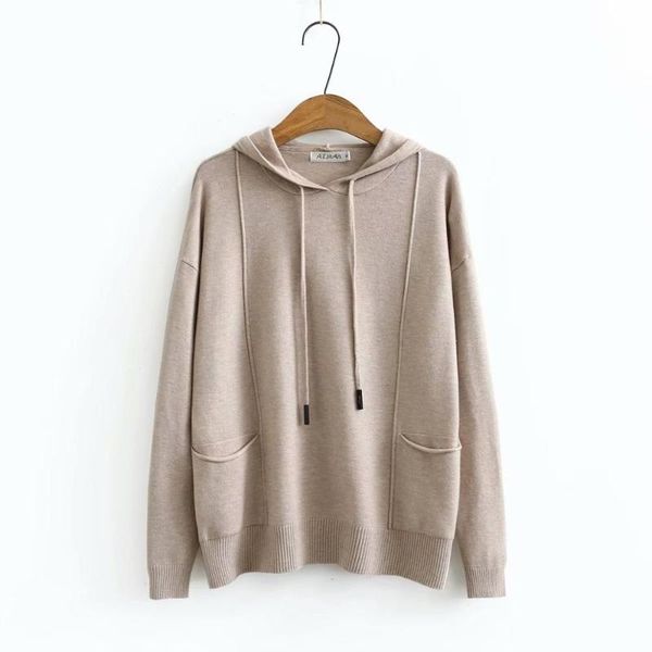 women's hoodies & sweatshirts plus size hooded knitted women loose 2021 autumn winter casual ladies female oversized black brown
women's hoodies & sweatshirts plus size hooded knitted women loose 2021 autumn winter casual ladies female oversized black brown