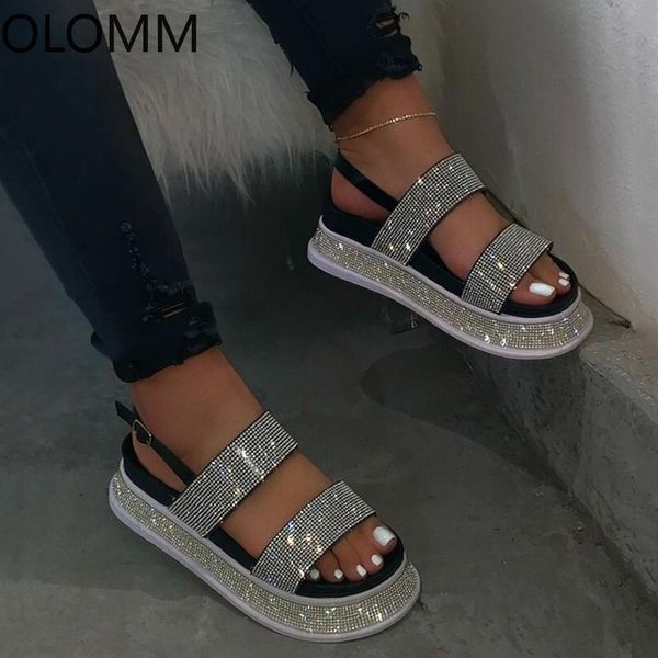 slippers 2022 women's shoes summer rhinestone comfortable beach open toe buckle plus size sandals 35-43, Black
slippers 2022 women's shoes summer rhinestone comfortable beach open toe buckle plus size sandals 35-43, Black