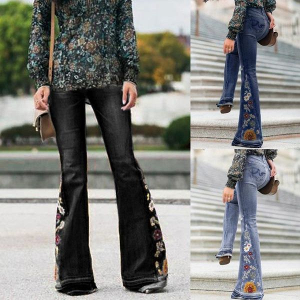 women's jeans women long trousers lady high waisted stretch slim pants embroidery boot cut pant length autumn winter #cl3, Blue
women's jeans women long trousers lady high waisted stretch slim pants embroidery boot cut pant length autumn winter #cl3, Blue