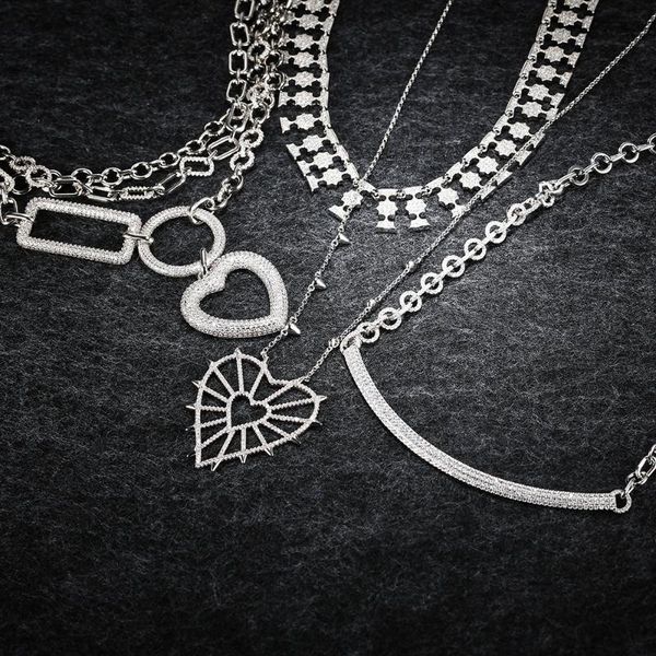 chains lidu 925 silver heart-shaped chain necklace is a stylish and exquisite monaco jewelry gift for valentine's day
chains lidu 925 silver heart-shaped chain necklace is a stylish and exquisite monaco jewelry gift for valentine's day