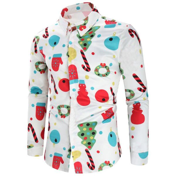 men's casual shirts christmas shirt men long sleeve cotton print 2021 clothing streetwear autumn santa snow mens, White;black
men's casual shirts christmas shirt men long sleeve cotton print 2021 clothing streetwear autumn santa snow mens, White;black