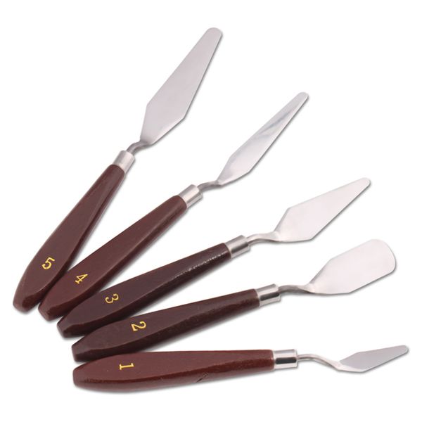 5 Pcs Painting Knife Set Stainless Steel Painting Mixing Scraper Artist Oil Painting Palette Knife Spatula Art Drawing, Default color
5 Pcs Painting Knife Set Stainless Steel Painting Mixing Scraper Artist Oil Painting Palette Knife Spatula Art Drawing, Default color