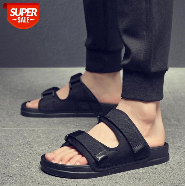 slippers men outdoor leisure non-slip beach sandals korean style trendy personality #dn6w, Black
slippers men outdoor leisure non-slip beach sandals korean style trendy personality #dn6w, Black