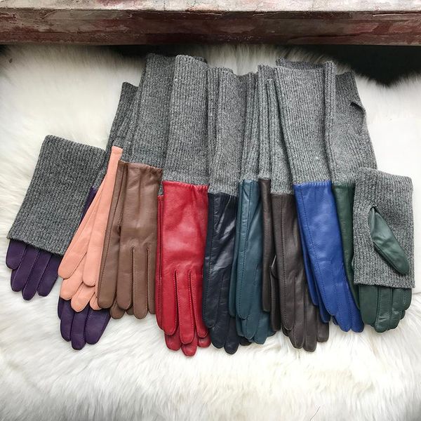 five fingers gloves genuine sheepskin cashmere hand muff women' glove cold and wind proof warm thin wholesale, Blue;gray
five fingers gloves genuine sheepskin cashmere hand muff women' glove cold and wind proof warm thin wholesale, Blue;gray