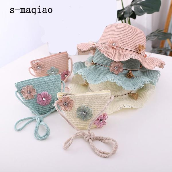 summer baby straw hat children kids girl sweet flower sun and shoulder bag 2 pcs set wide brim anti-uv holiday beach caps & hats, Yellow
summer baby straw hat children kids girl sweet flower sun and shoulder bag 2 pcs set wide brim anti-uv holiday beach caps & hats, Yellow