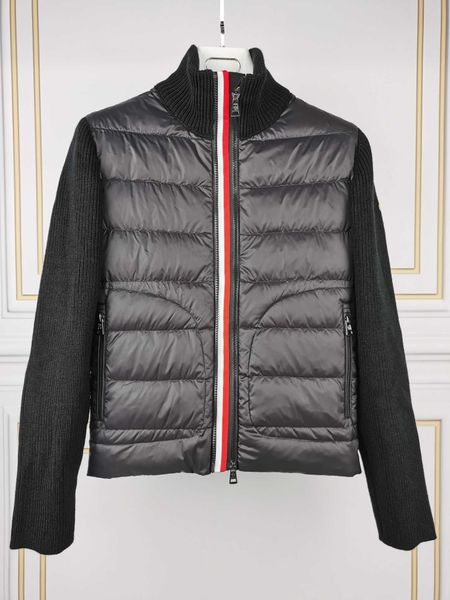 luxury france mens maya down jacket knit stitching embroidered knitted brand women parkas panel casual coats bomber jackets 001, Black
luxury france mens maya down jacket knit stitching embroidered knitted brand women parkas panel casual coats bomber jackets 001, Black