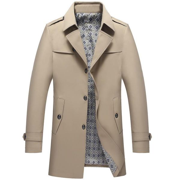 men's jackets spring and autumn jacket trench coat british style solid color plus size wear windbreaker long men, Black;brown
men's jackets spring and autumn jacket trench coat british style solid color plus size wear windbreaker long men, Black;brown