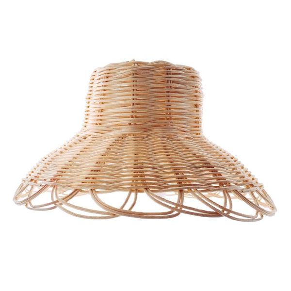 lamp covers & shades hand-woven natural rattan lampshade chandelier hanging light for living room homestay
lamp covers & shades hand-woven natural rattan lampshade chandelier hanging light for living room homestay