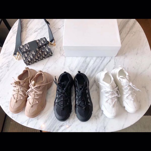 2021 new family dad shoes casual thick soled high muffin show feet small ins tide net red lace up single, Black
2021 new family dad shoes casual thick soled high muffin show feet small ins tide net red lace up single, Black