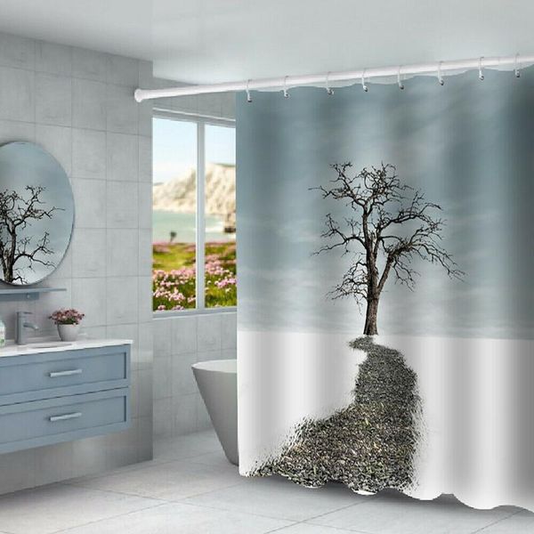 shower curtain big tree on the stone road fabric bathroom decor with 12 hooks 72*72 inch waterproof curtains
shower curtain big tree on the stone road fabric bathroom decor with 12 hooks 72*72 inch waterproof curtains