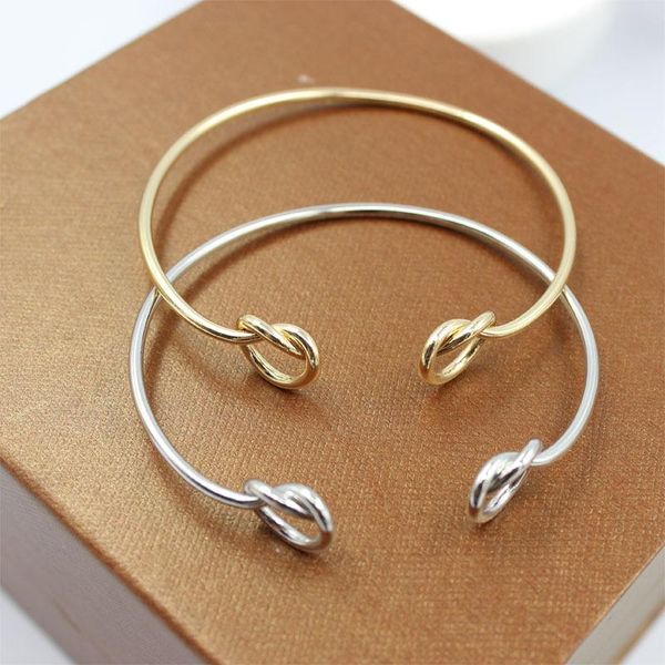 bangle peach heart knot bracelet minimalist openings joker fashion wholesale women's clothing accessories manufacturer, Black
bangle peach heart knot bracelet minimalist openings joker fashion wholesale women's clothing accessories manufacturer, Black