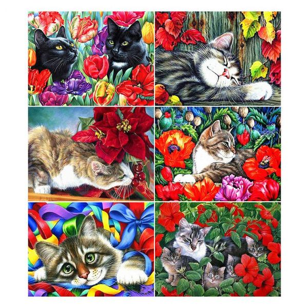 diamond painting lzaiqizg 5d full square/round cat with flower mosaic embroidery animal rhinestone picture home decor
diamond painting lzaiqizg 5d full square/round cat with flower mosaic embroidery animal rhinestone picture home decor