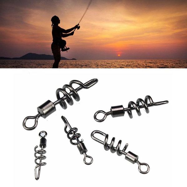 20pcs /set fishing swivels with screwed snap quick connector copper stainless steel solid ring accessories hooks
20pcs /set fishing swivels with screwed snap quick connector copper stainless steel solid ring accessories hooks