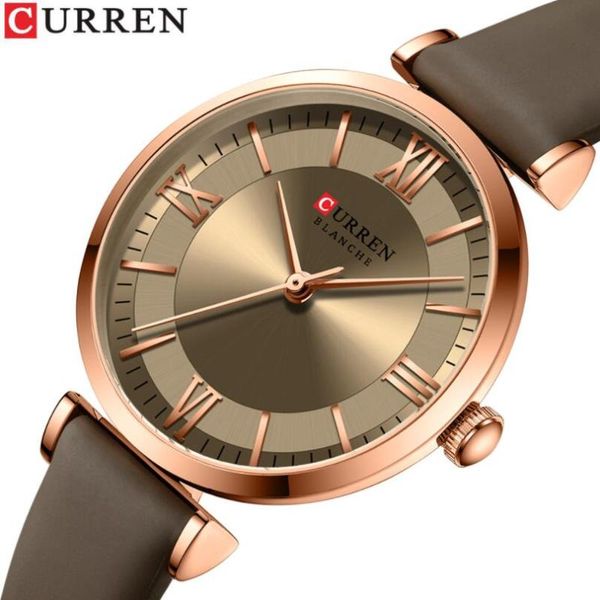 wristwatches curren 2021 watches for women simple quartz leather clock female elegant, Slivery;brown
wristwatches curren 2021 watches for women simple quartz leather clock female elegant, Slivery;brown