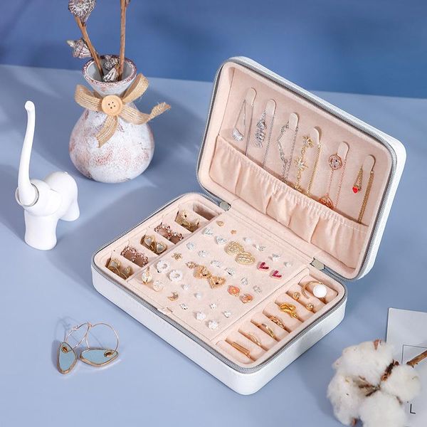 storage boxes & bins pu leather jewelry box portable women earrings ring organizer travel necklace display case packag accessories supplies
storage boxes & bins pu leather jewelry box portable women earrings ring organizer travel necklace display case packag accessories supplies